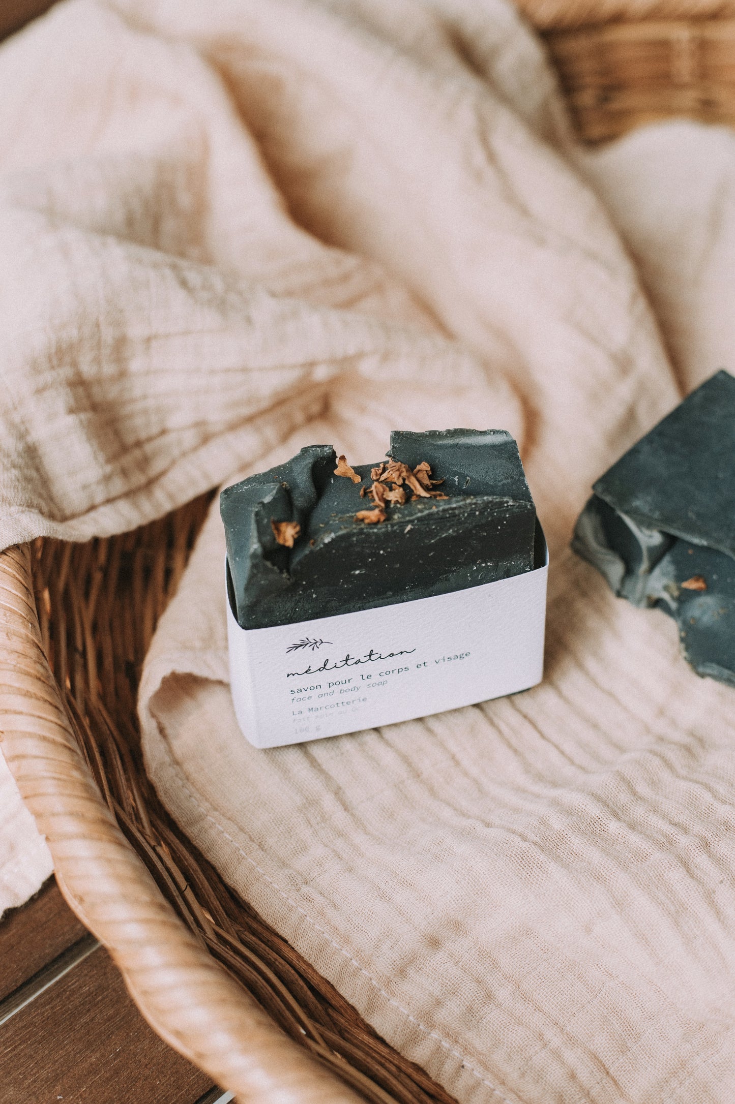 barre de savon détoxifiante | méditation