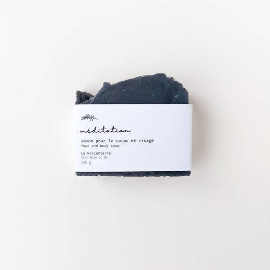 detoxifying soap bar | meditation