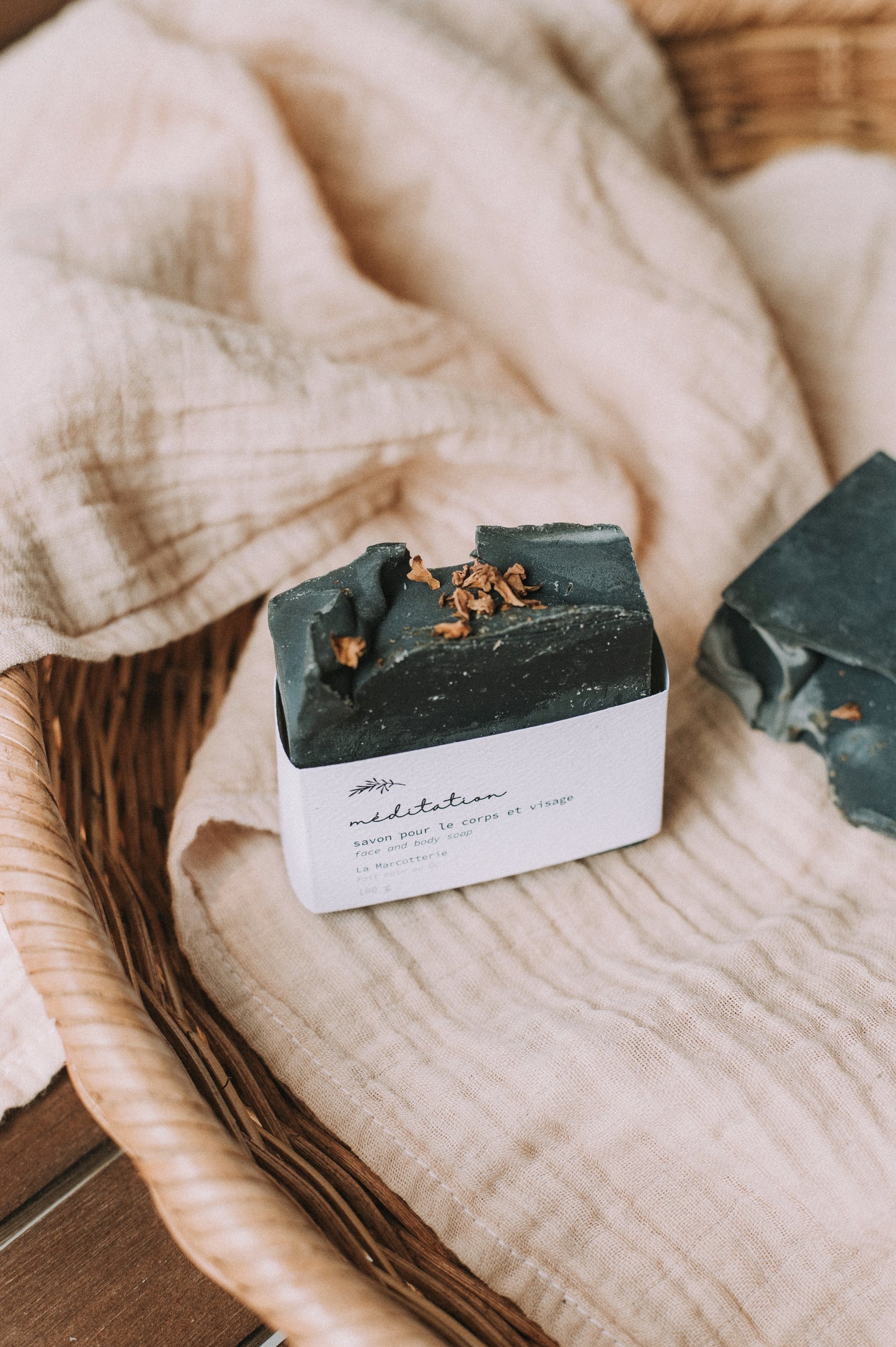 detoxifying soap bar | meditation